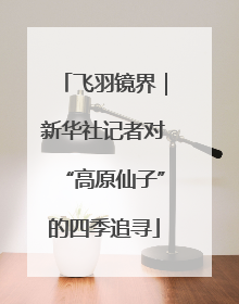 飞羽镜界｜新华社记者对“高原仙子”的四季追寻
